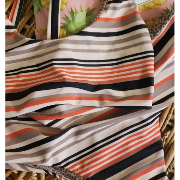 acacia swimwear Other - ACACIA SWIMWEAR DUKES L /KANAIO SET M RETRO STRIPE